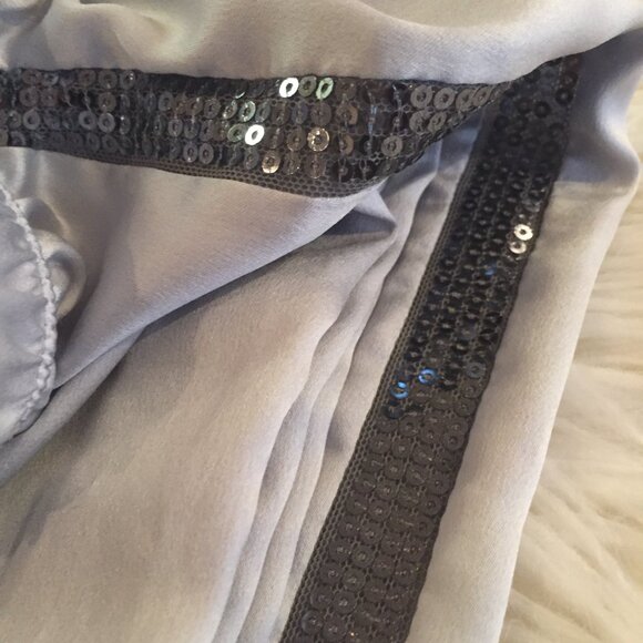 Afterhours satin sequin silver pajama pants - Picture 10 of 13